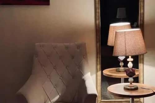 Quadrupla Luxury, vista città | Biancheria da letto di alta qualità, materassi Select Comfort, minibar