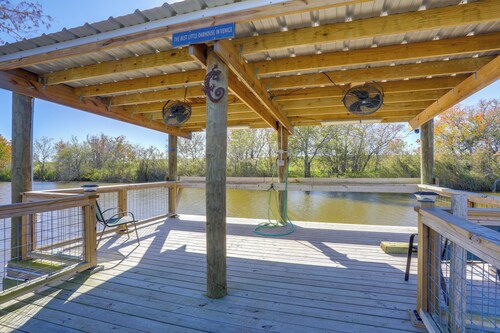 Fishing Dock! 'Oarhouse South' Near Venice Marinas