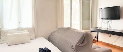 1 slaapkamer, beddengoed