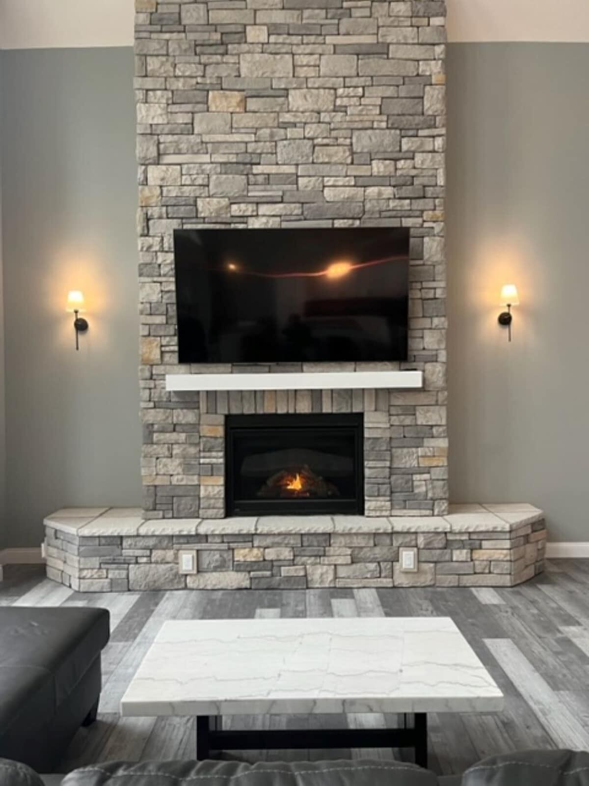 Área de sala de estar