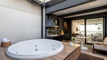 Lägenhet Premium | Restaurang utomhus