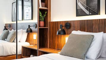 Free WiFi, bed sheets