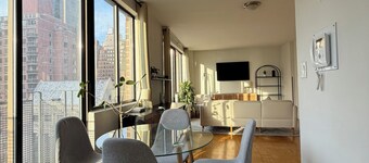 MASSIVE 1 bedroom- 2 balconies and tons of light! Near UN, subways, restaurants!