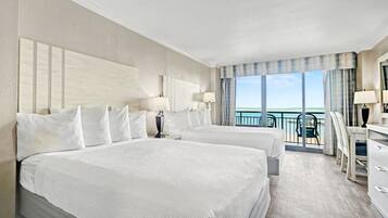 Studio, 2 queensize-senger, havutsikt (Oceanfront Efficiency Queen) | Safe på rommet, strykejern/-brett og wi-fi (inkludert)