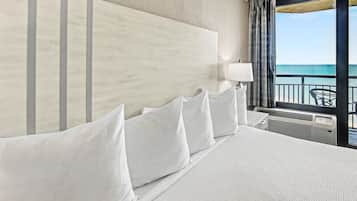 Studio, 1 King Bed, Ocean View (Oceanfront Efficiency King) | In-room safe, iron/ironing board, free WiFi