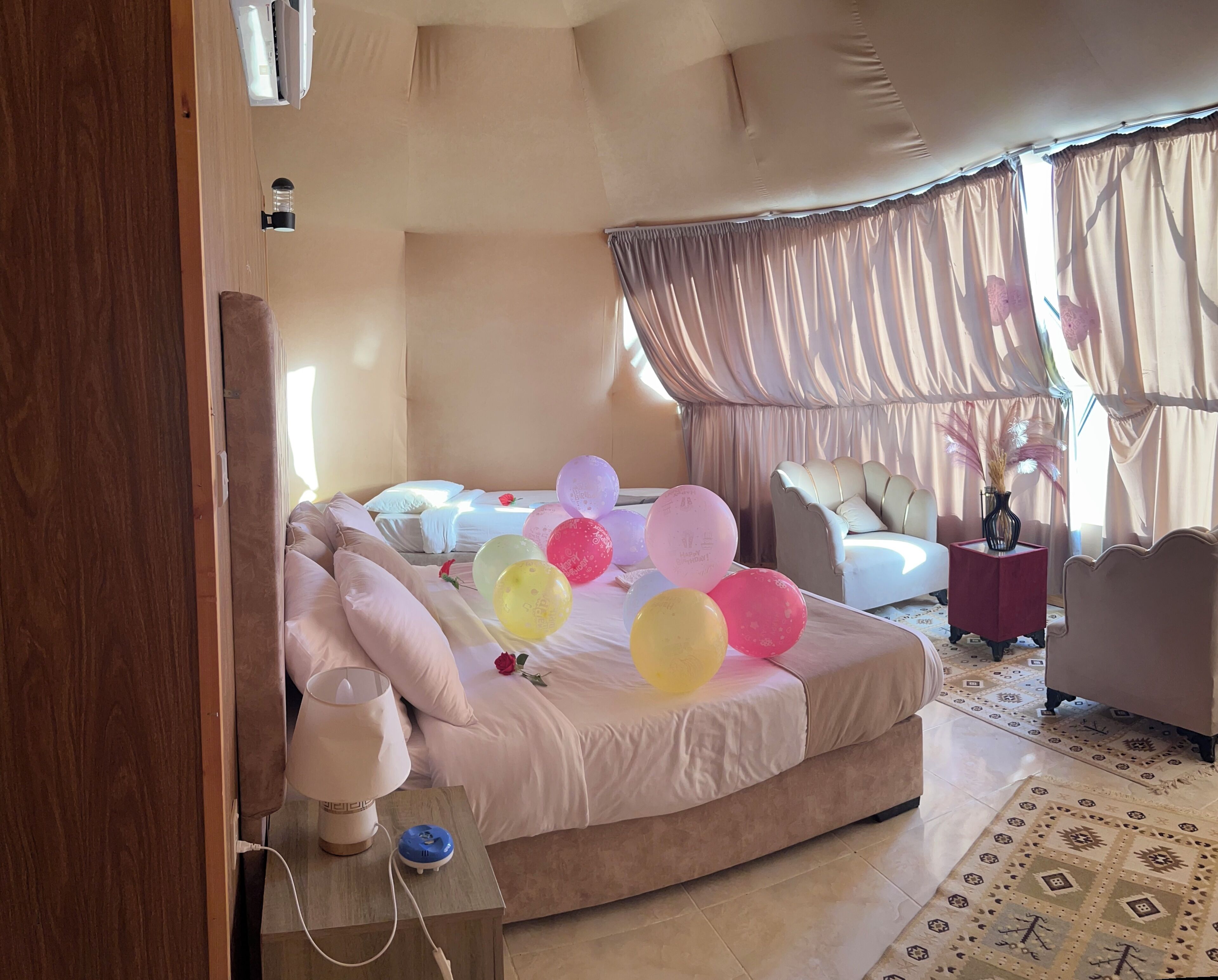 Kamar, 1 kamar tidur, akses difabel, Boleh Merokok | Ruang keluarga