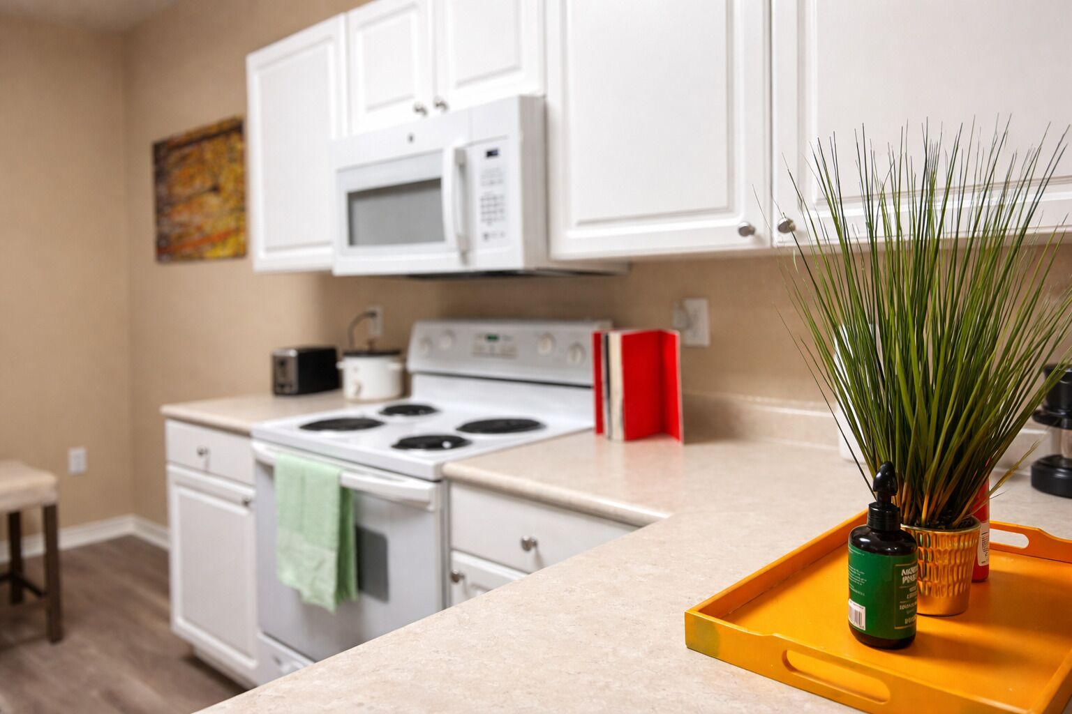 冰箱、微波炉、烤箱、炉灶