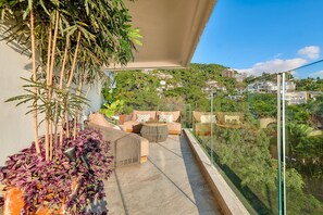 Terrace/patio - Stunning Beachfront at Indah (Puerto Vallarta)