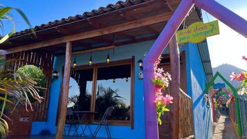 Luxury Studio, Patio, Beach View | Outdoor dining