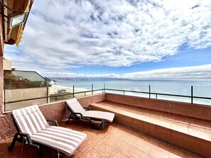 Terrace/patio - Espectacular departamento en Reñaca, primera linea (Valparaíso)
