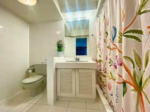 Sèche-cheveux, serviettes fournies, papier toilette