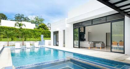 Modern Mediterranean style house in Melgar condominium