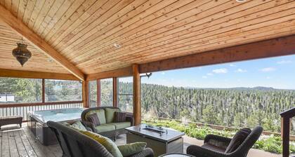 Lux Hilltop Retreat • Swim Spa • Sauna • Gated • Game Room • Fireplace
