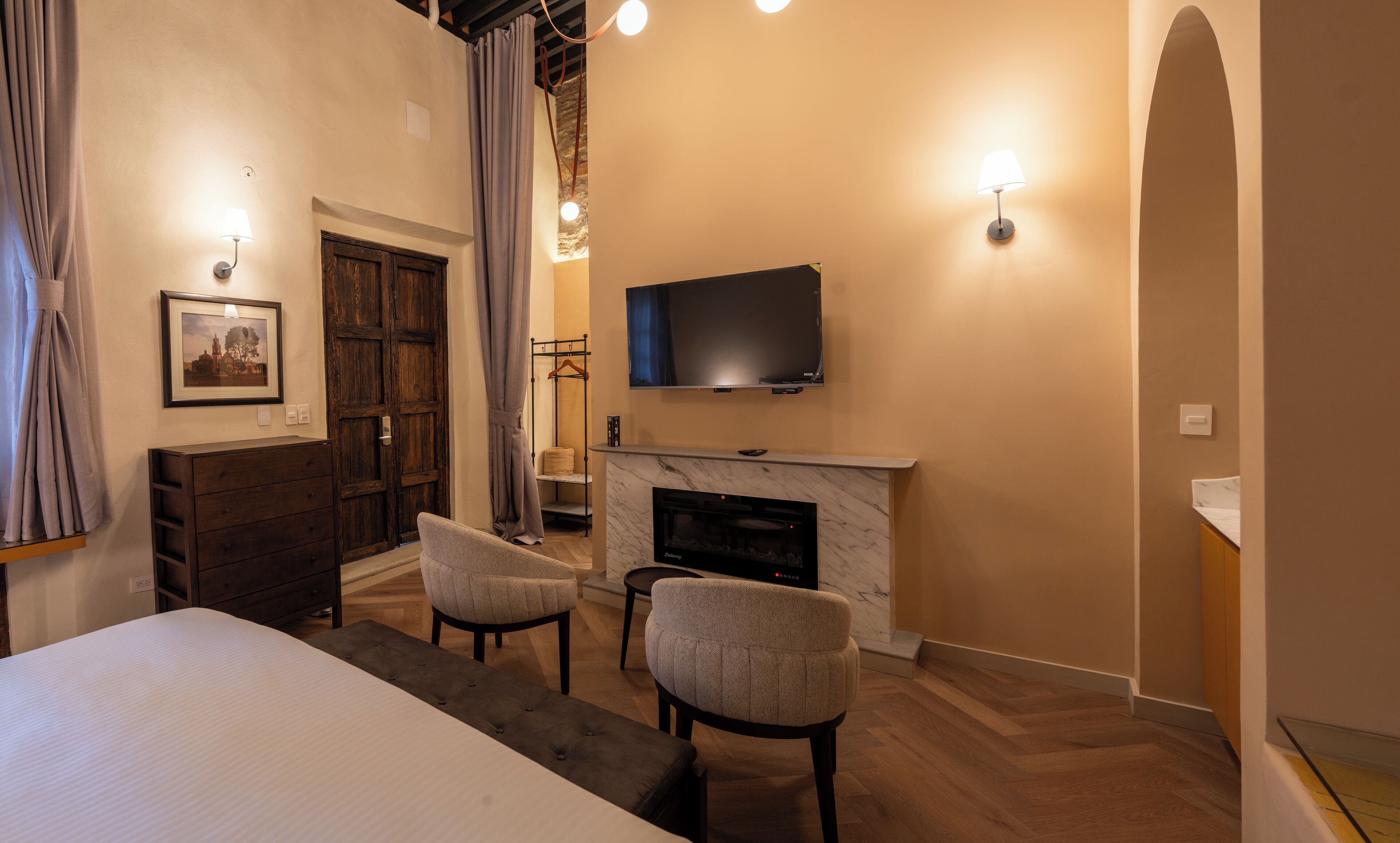 In-room safe, blackout curtains, soundproofing, iron/ironing board