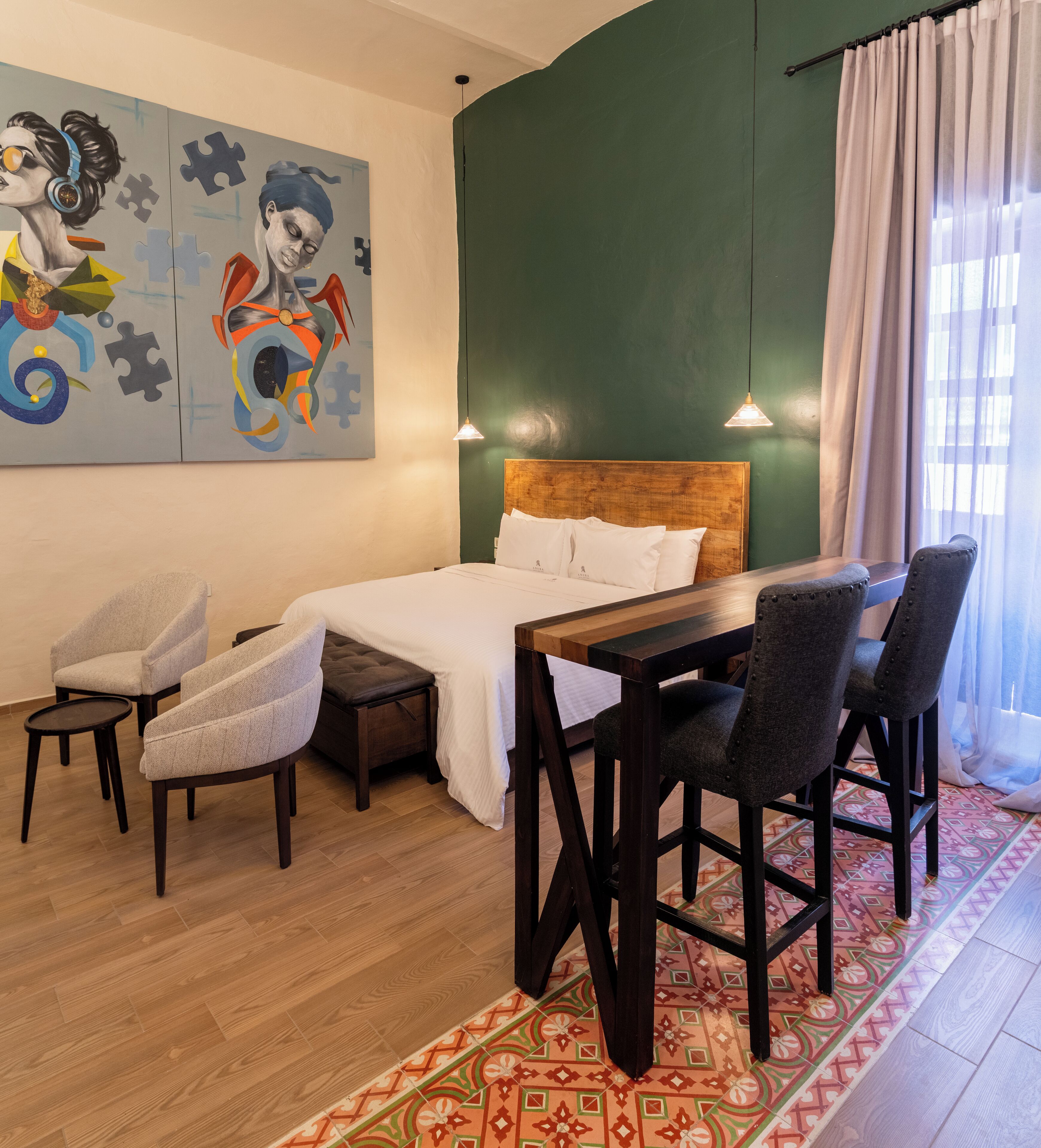 In-room safe, blackout drapes, soundproofing, iron/ironing board