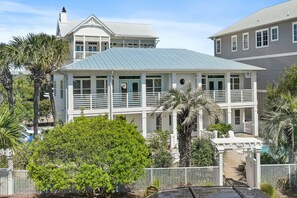 Exterior - 391 BLUE MOUNTAIN RD ...4 Bedrooms w/ Private Pool... STEPS TO THE BEACH! (Santa Rosa Beach)