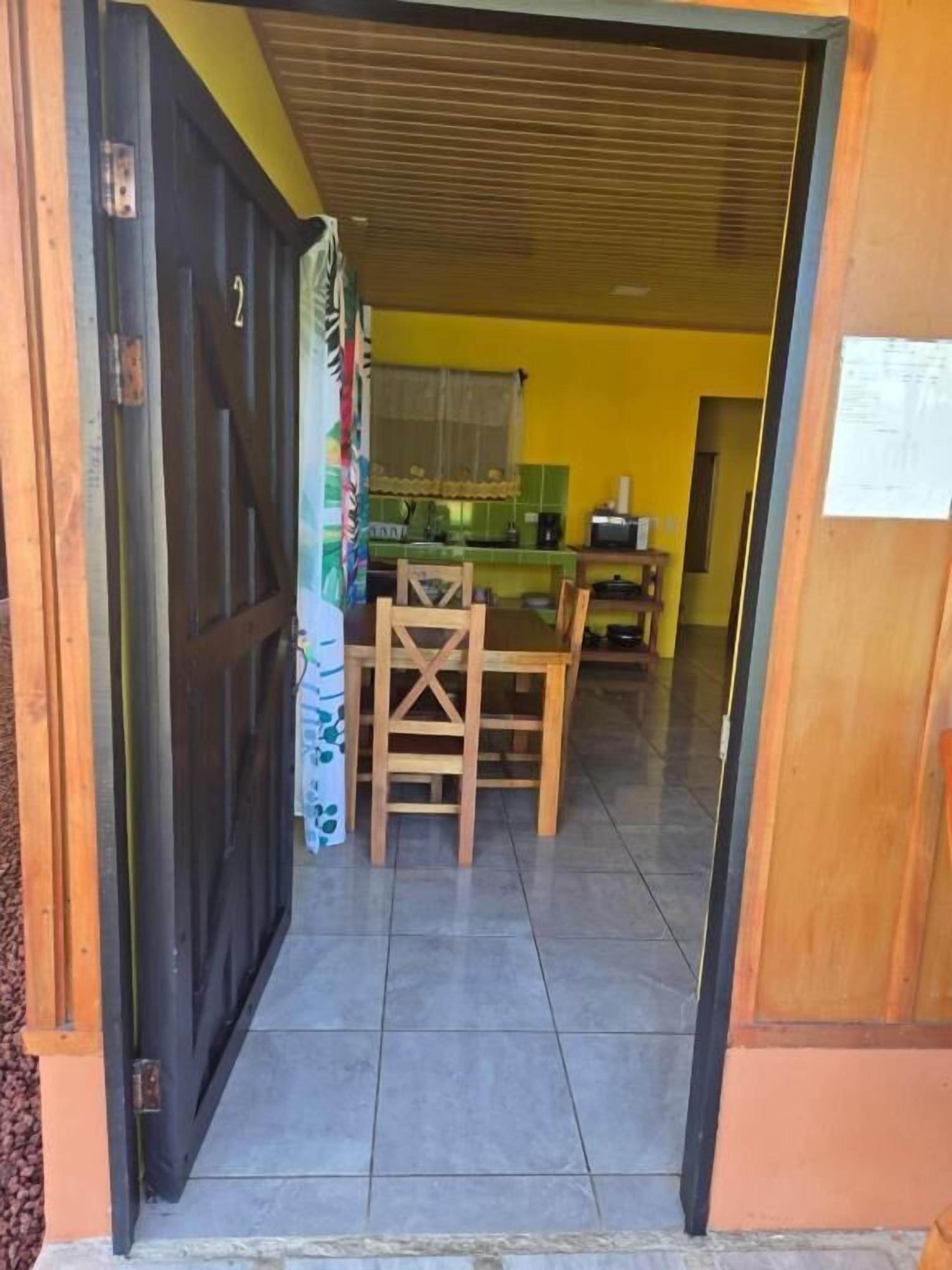 Basic Cabin, Patio, Garden View | Outdoor dining