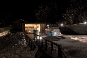 Overnatningsstedets område