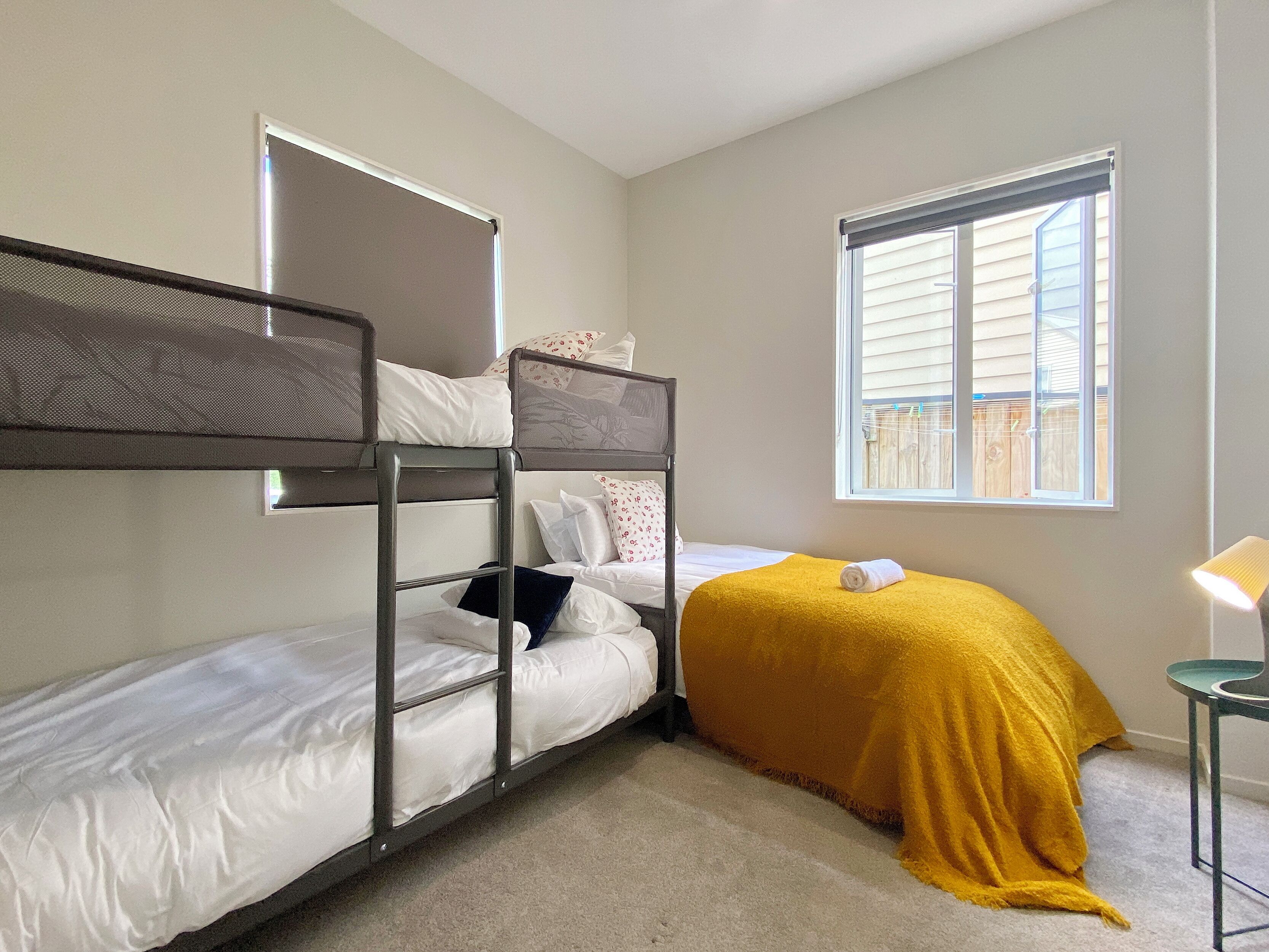 5 makuuhuonetta, silitysrauta/-lauta, vauvan matkasänky, ilmainen Wi-Fi