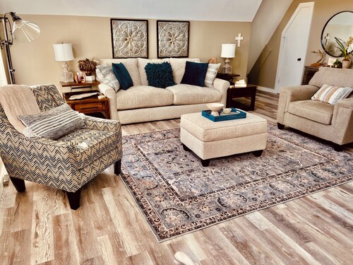 One Mile Lake House is a cozy 2 story, 2 bedroom, 2 bath, A- frame home.