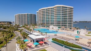 Indoor pool, a heated pool - Coastal Three Bedroom Penthouse Offering Breathtaking Bayside Views. Complimentary Boat Slip! (Orange Beach)