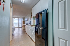Interior - The Ocean Calls – Beachfront Studio w/ Balcony, Queen Bed & Walkable Fun (Daytona Beach)