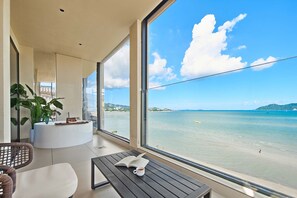 Romantic Twin Room | View from room - Santa Monica Seaview Vacation Home (Shenzhen)