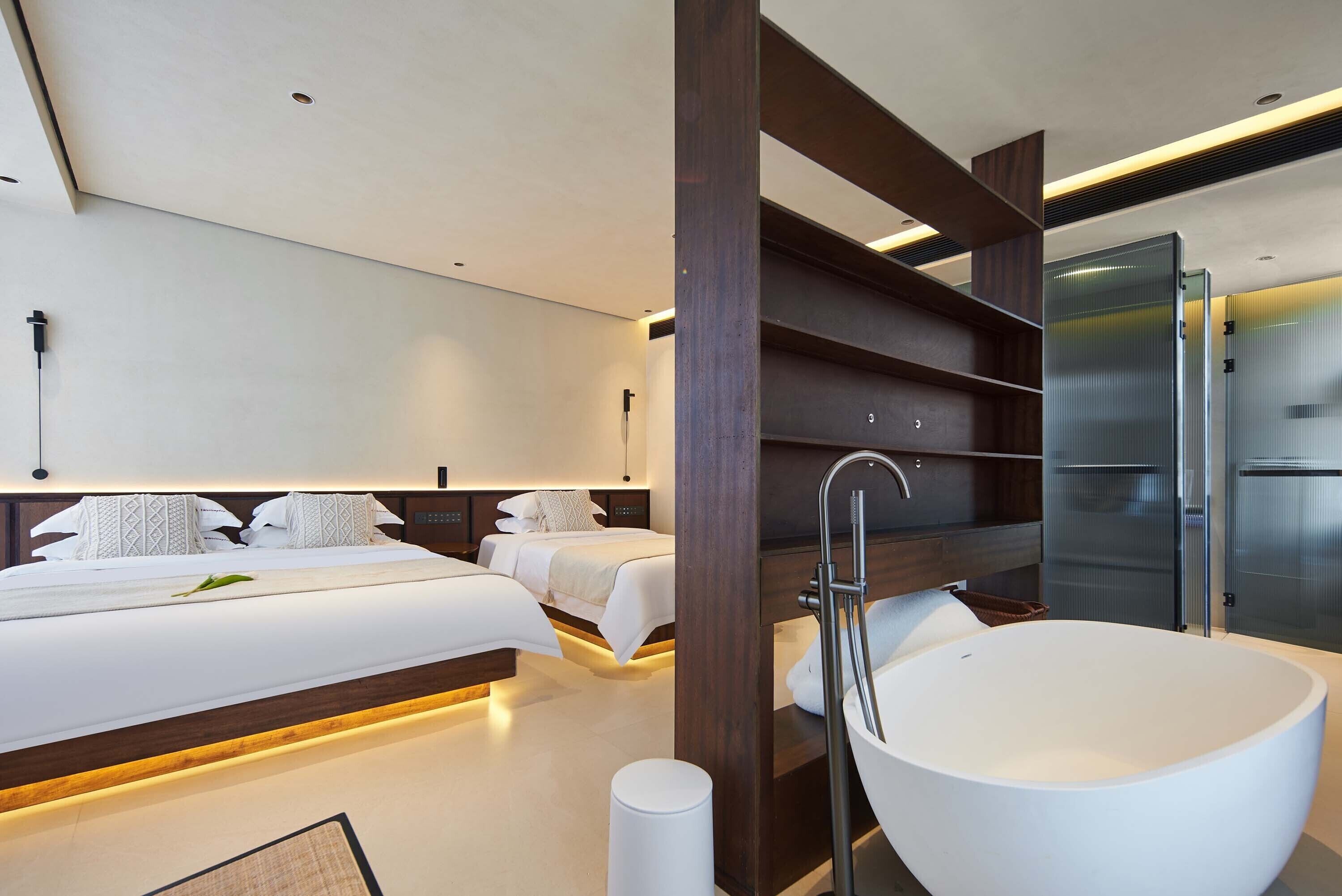 Chambre Ville avec lits jumeaux