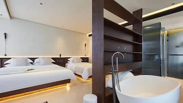 Chambre Ville avec lits jumeaux