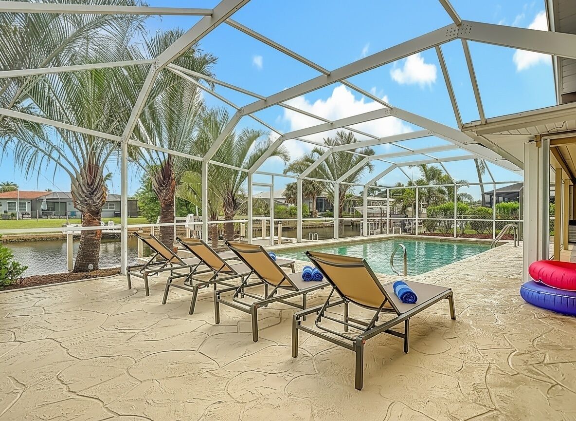 Una piscina climatizada