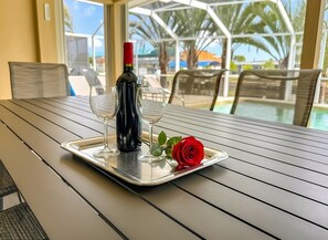 Dining - Heated Saltwater Pool, 3 Bed, 2 Bath Joyful Waterside (Cape Coral)