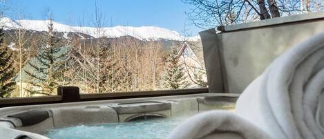 Baignoire à remous extérieure