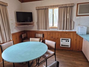 2 Bedroom Lakeview D2456 @ Laanecoorie Lakeside | Dining room - Tiny Away Escape at Laanecoorie Lakeside (Laanecoorie)