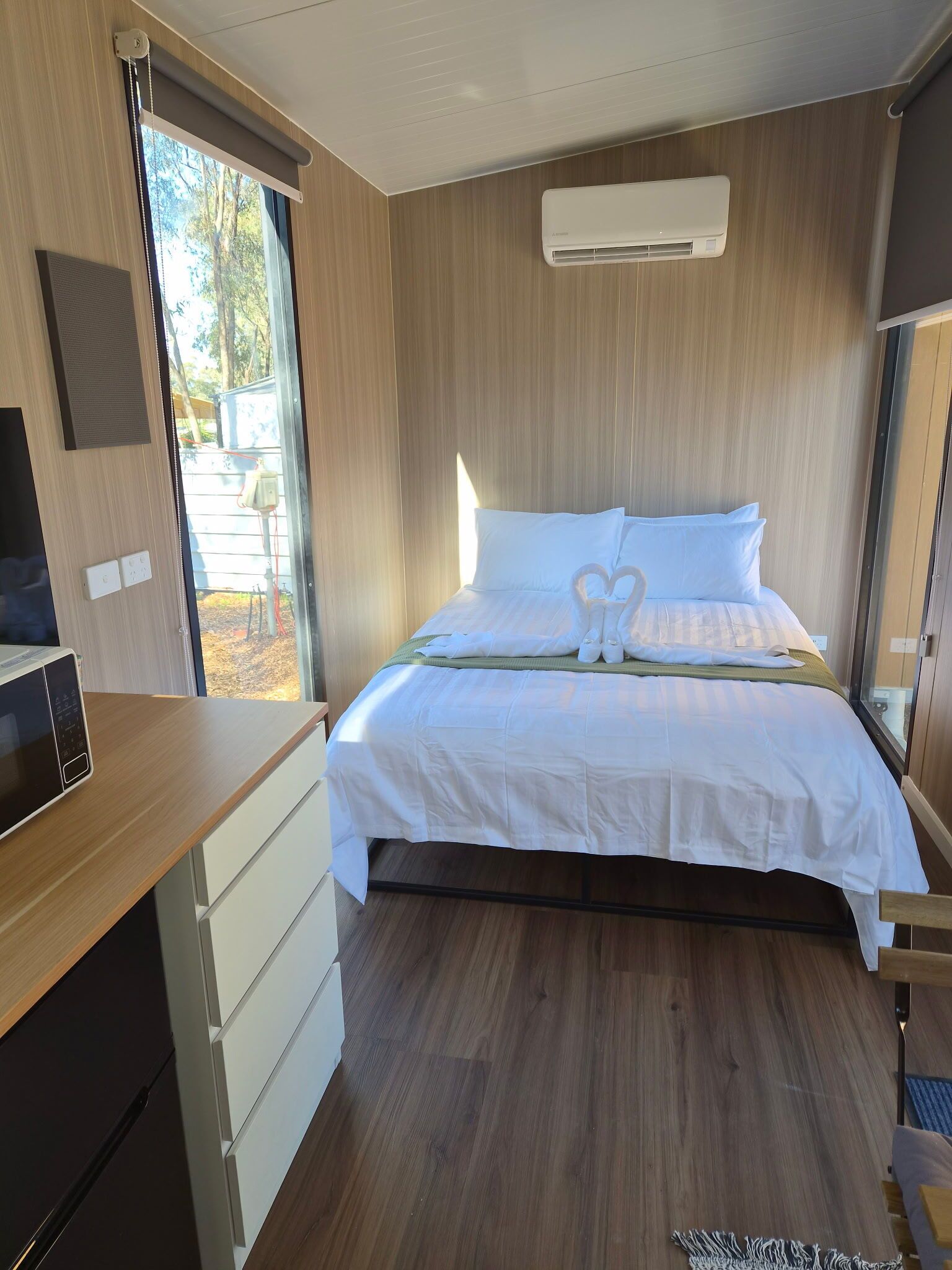 Mobile Unterkunft, 2 Schlafzimmer, Nichtraucher