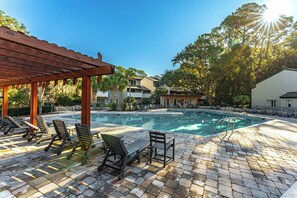 Pool - 251 Stoney Creek Villa | Steps to Harbour Town | Community Pool | Private Patio (Hilton Head Island)
