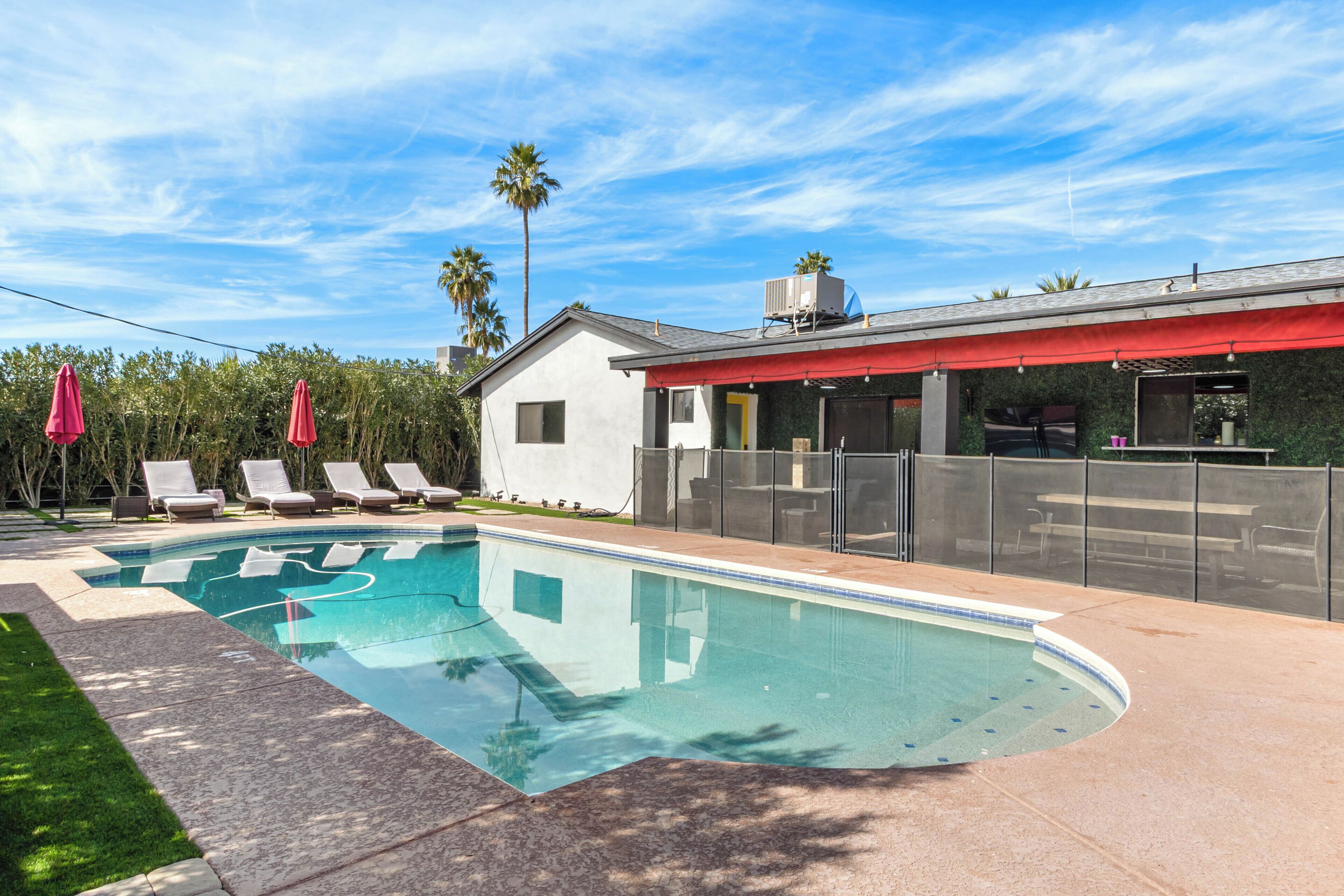 Una piscina climatizada