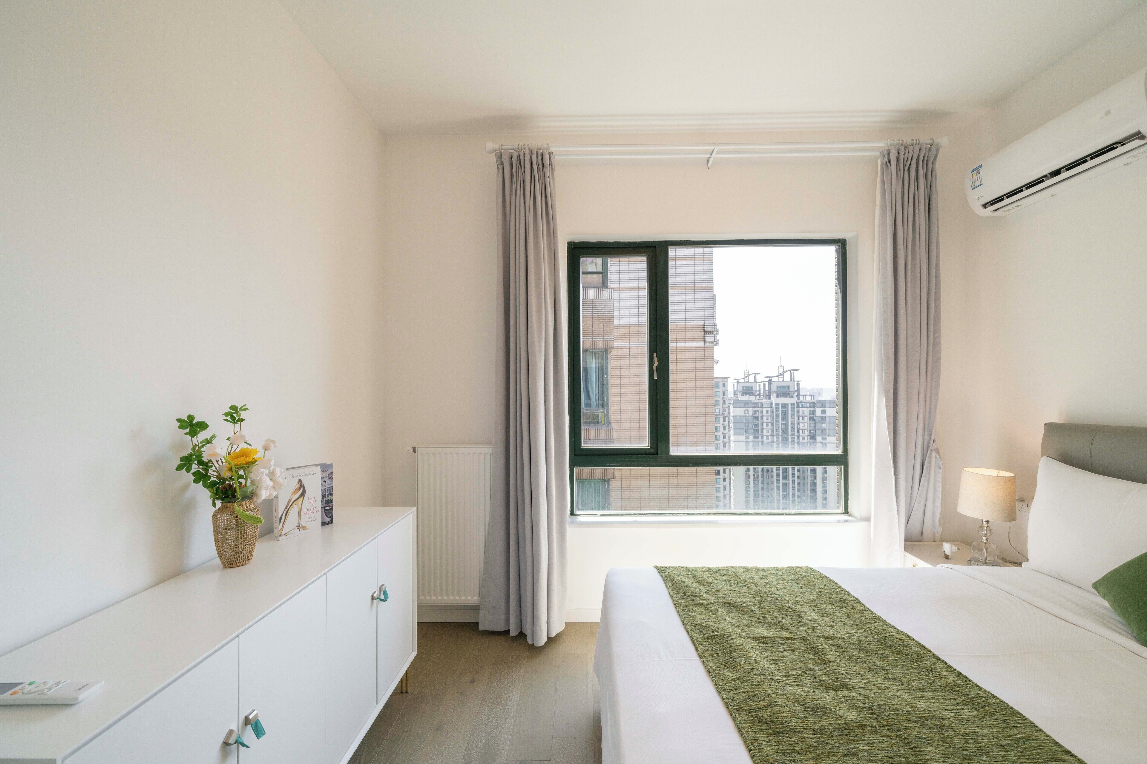 Superior Apartment, 4 Bedrooms, Balcony, City View | Desk, laptop workspace, blackout drapes, free WiFi