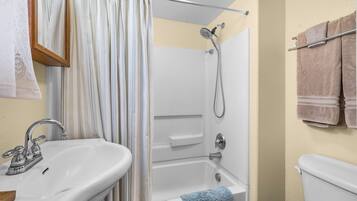 Towels, soap, toilet paper