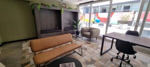 Interior - Cozy and modern 1-bedroom apartment with AC in Santiago near to metro (Santiago)