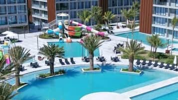 Apartamento Premium, 1 habitación, vistas al mar | Ropa de cama de alta calidad y decoración individual