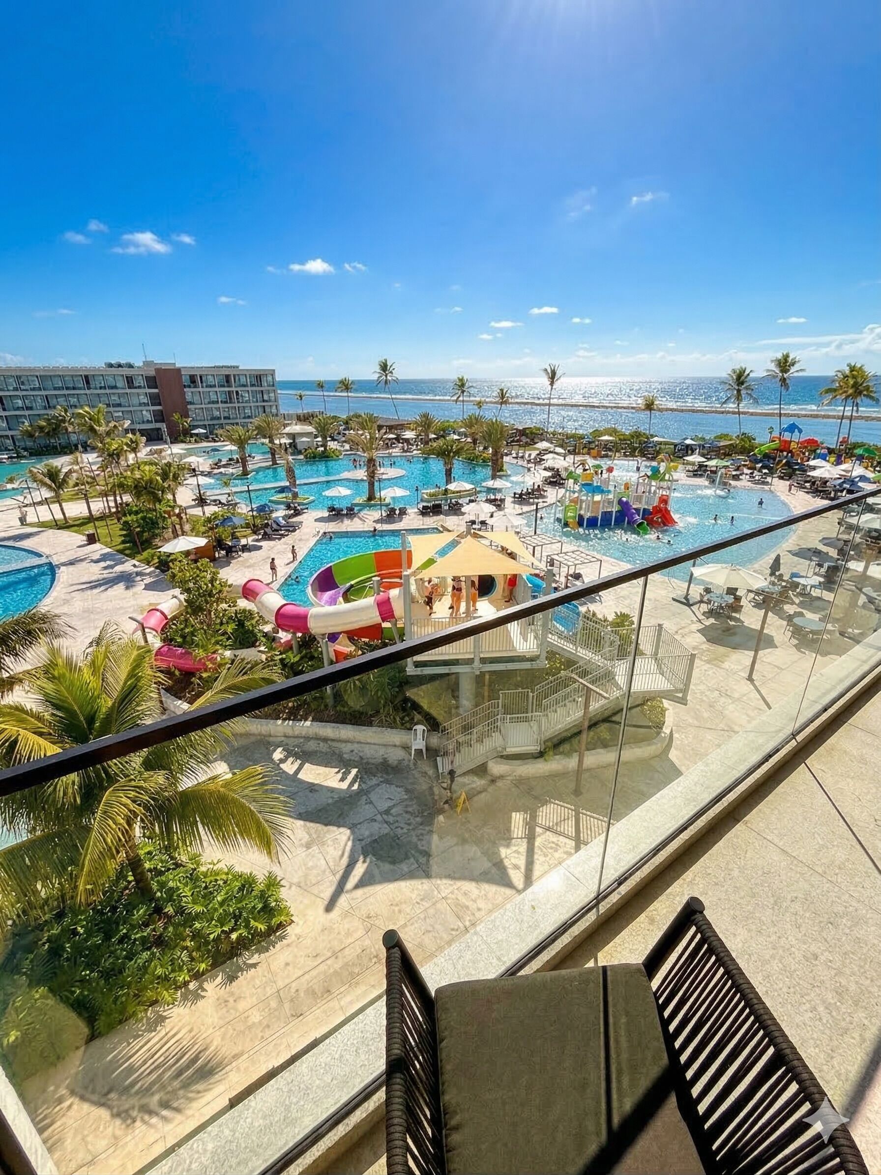 Apartamento superluxo, 2 quartos, frente para o mar | View from room