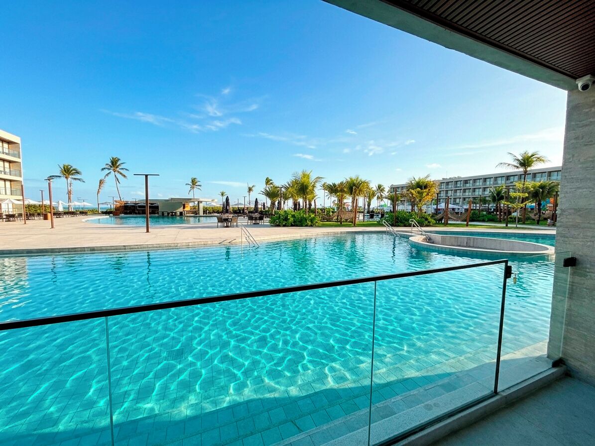 Apartamento superluxo, 2 quartos, frente para o mar | Lanai