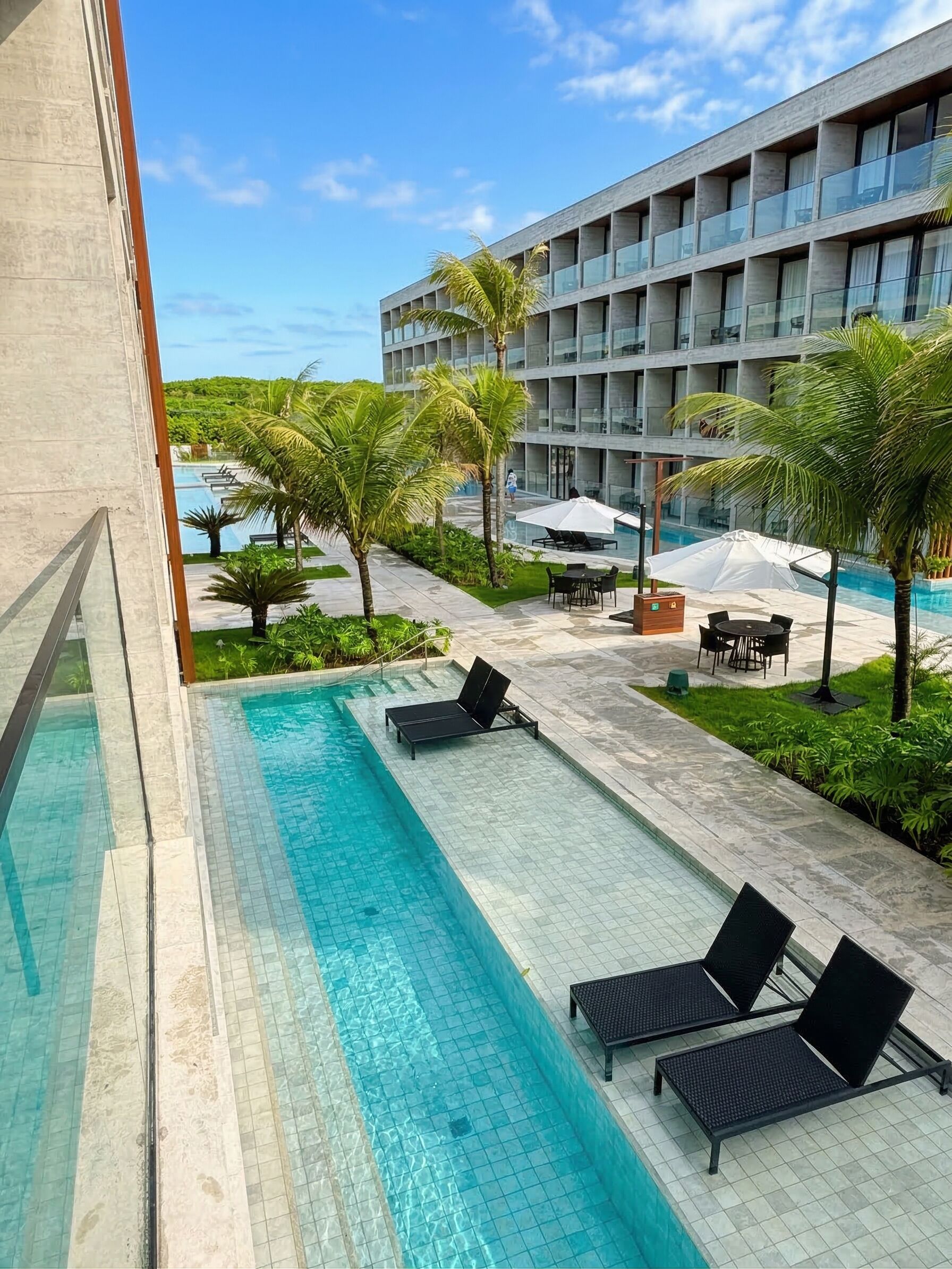 Apartamento superluxo, 2 quartos, frente para o mar | Premium bedding, individually decorated, individually furnished