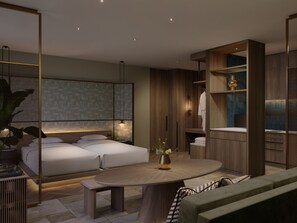 Kahden hengen deluxe-huone (kaksi sänkyä) | Ilmainen Wi-Fi