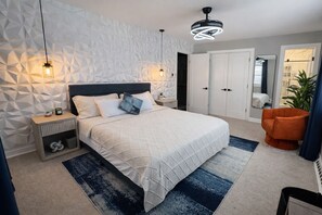 3 chambres, fer et planche à repasser, Wi-Fi, draps fournis