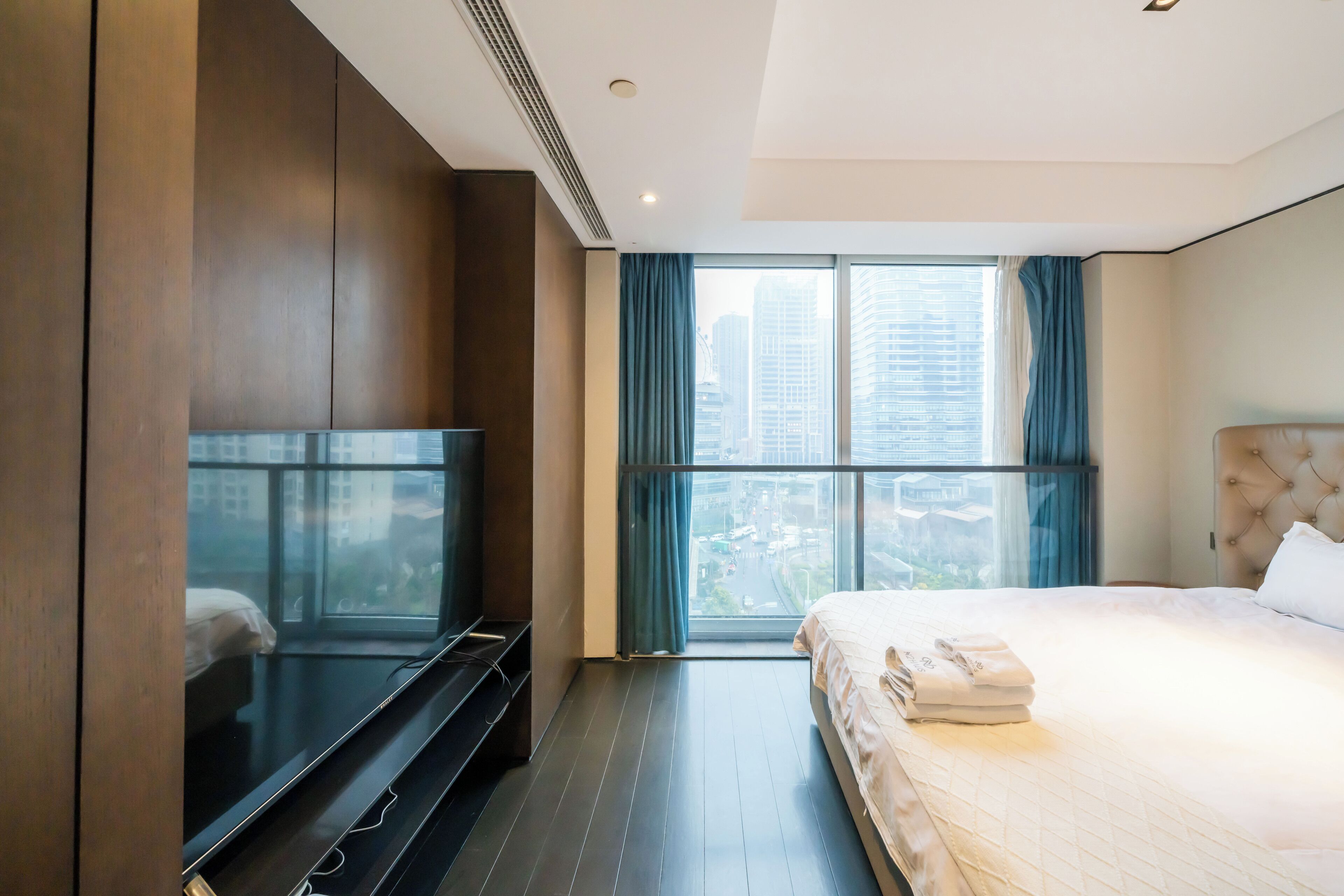 Apartamento superluxo, vista para a cidade | Wi-Fi de cortesia