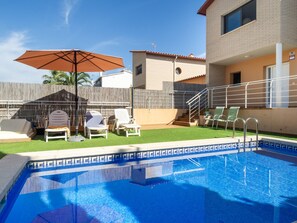 Pool - Ref. CACTUS: House with private pool in Riells – L’Escala, 650 m from the beach (Escala (L'))