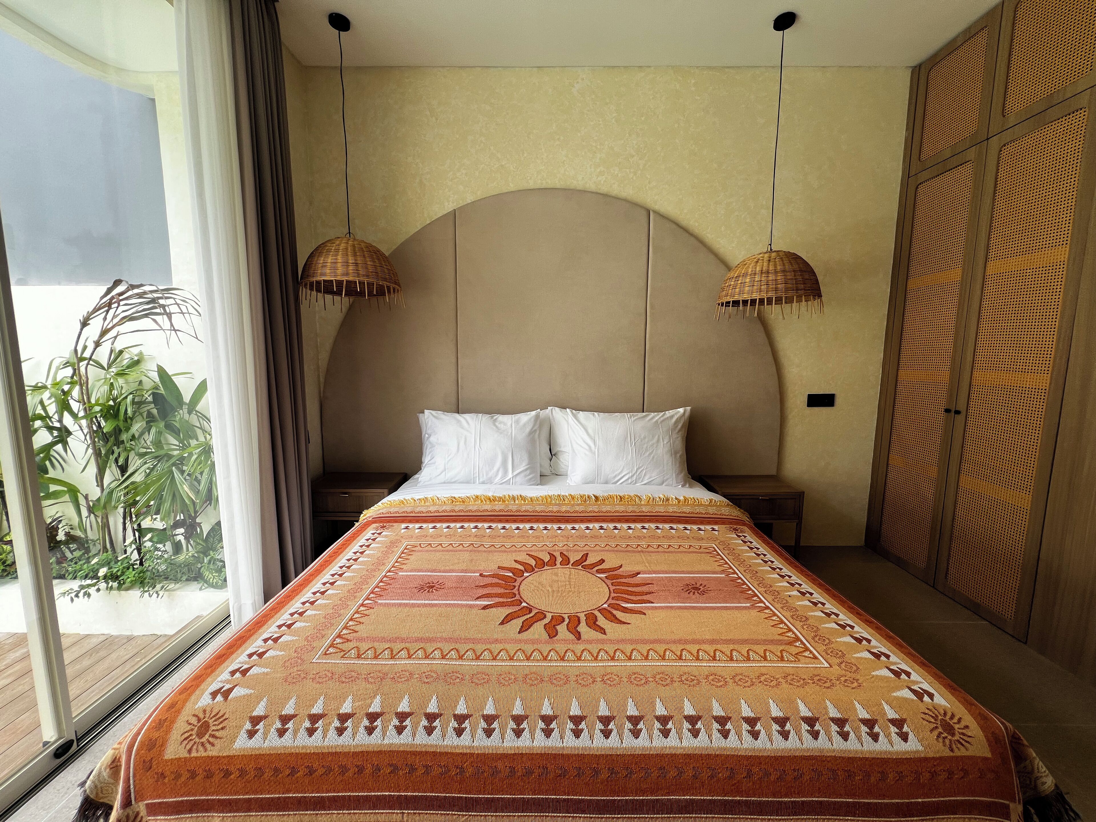 华丽别墅, 2 间卧室, 私人游泳池, 泳池景观 | 客房内保险箱、熨斗/熨衣板、免费 WiFi、床单