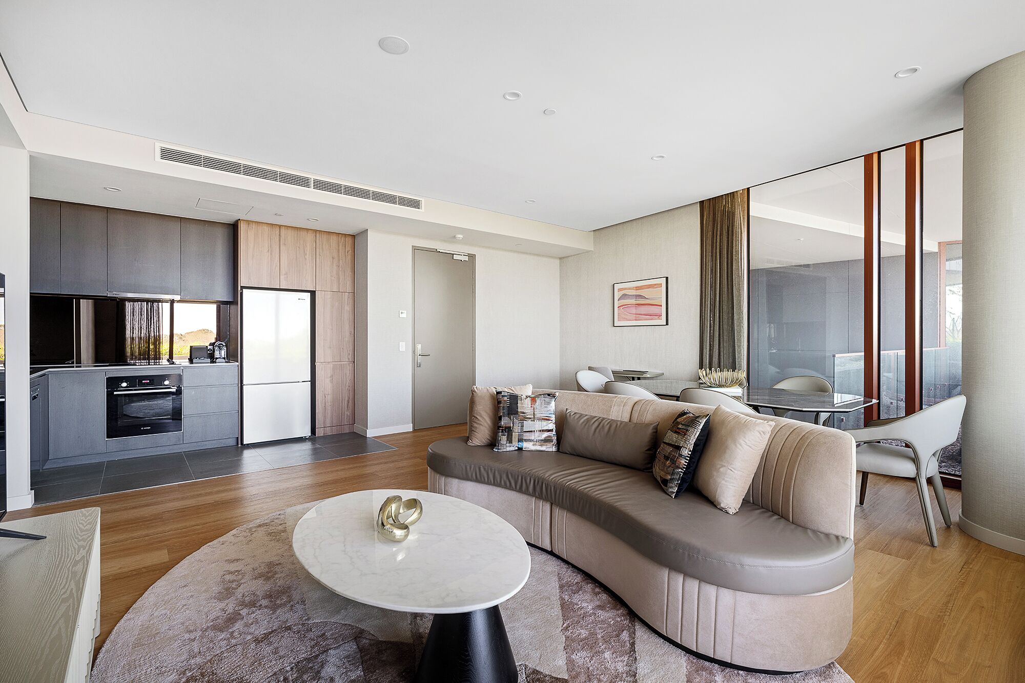 Premium Suite, 2 Bedrooms, Non Smoking, Kitchen | Living area