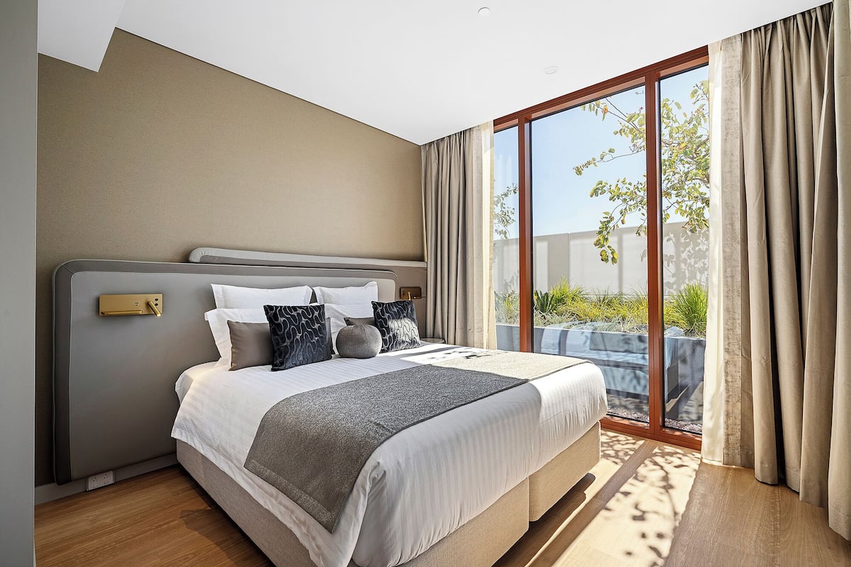 Een strijkplank/strijkijzer, gratis wifi